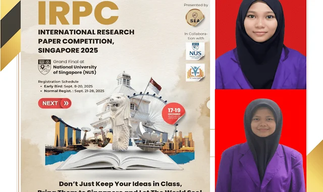 Mahasiswa UNIMEN Tembus Final Kompetisi Riset Internasional di Singapura