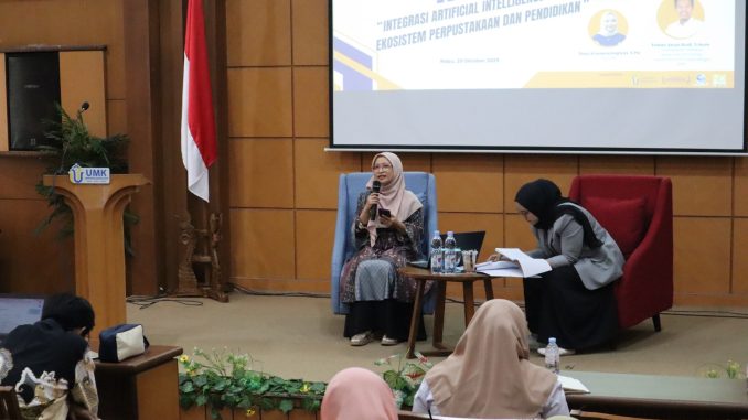 UNIMMA Perkuat Kiprah Nasional, Pustakawan Jamzanah Widayati Bahas Literasi AI di Universitas Muria Kudus