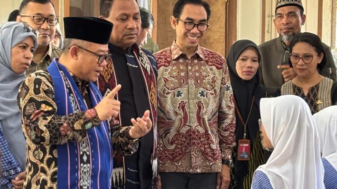 Rektor UM Maluku Dampingi Mendikdasmen Muhammadiyah Siap Menyalakan Cahaya Kemajuan dari Timur