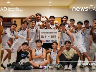 Tim Basket UAD Promosi ke Divisi 1 Liga Mahasiswa Nasional