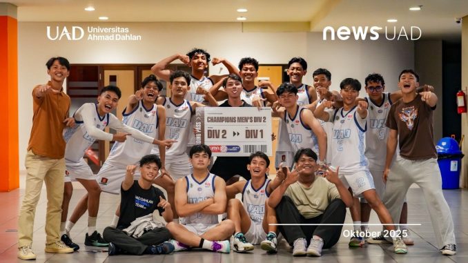 Tim Basket UAD Promosi ke Divisi 1 Liga Mahasiswa Nasional