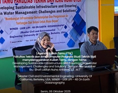 UM Bima Dorong Mahasiswa Hadapi Isu Global Keberlanjutan Lewat Kuliah Tamu Internasional