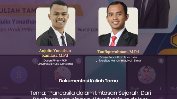 UM Bima Tekankan Implementasi Pancasila di Era Digital melalui Kuliah Tamu Ilmu Komputer