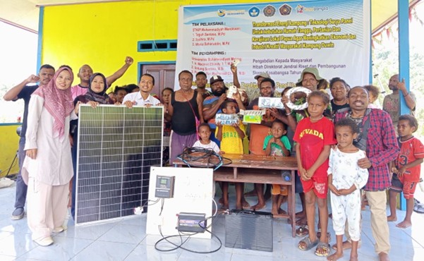 Dosen UMPB dan UMM Transformasikan Energi Kampung Duwin Papua melalui Program Hibah Kosabangsa
