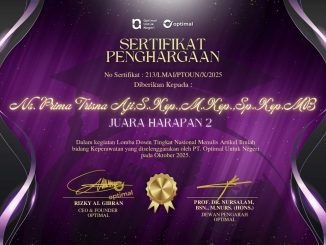 Dosen UNIMUS Raih Juara Nasional Lewat Gagasan Keperawatan Digital Berbasis Bukti