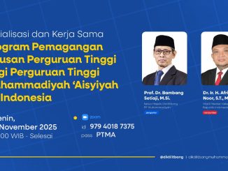 Kemnaker RI dan Majelis Diktilitbang Sinergikan Program Pemagangan Nasional bagi Lulusan PTMA