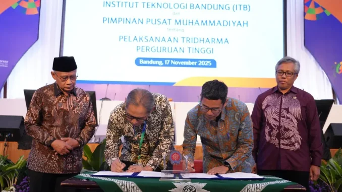 Majelis Diktilitbang dan ITB Jalin Kerja Sama Strategis, Dorong Integrasi Pendidikan Tinggi dan Penguatan SDM PTMA