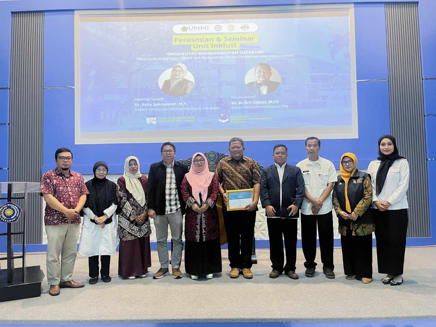 UMMI Resmikan Unit Inklusi