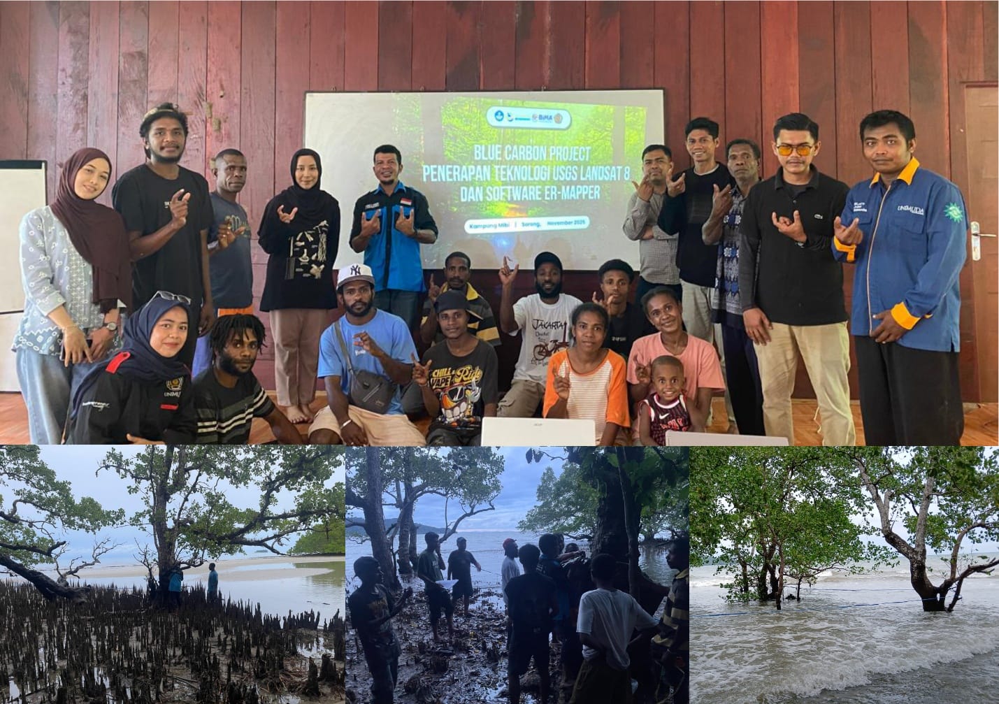 UNIMUDA Sorong Gagas Blue Carbon Project dan Ekonomi Biru