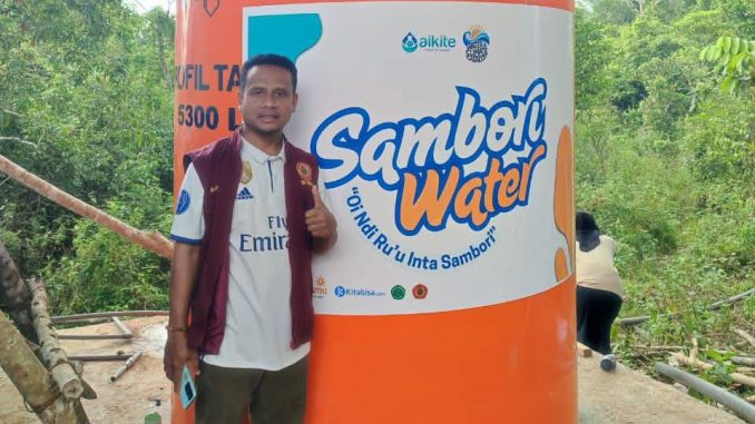 UM Bima Wujudkan Program Pengadaan Air Bersih Bersama AikIte dan Lazismu