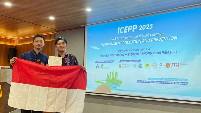 Mahasiswa Kedokteran Unismuh Makassar Jadi Pembicara Termuda di Konferensi Internasional ICEPP Vietnam 2025