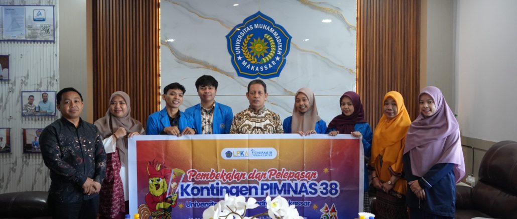Unismuh Makassar Lepas Kontingen PIMNAS-38, Rektor Tekankan Penguatan Pembinaan Prestasi Mahasiswa