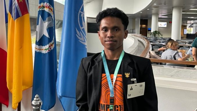 Wahyu Aditia Rawul, Mahasiswa UNISA Yogyakarta Wakili Indonesia di ASEAN Youth Sustainability Forum 2025