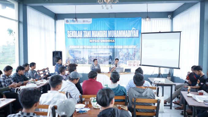 MTCC UNIMMA Bangun Kemandirian Petani Muda Lewat Sekolah Tani Mandiri Muhammadiyah
