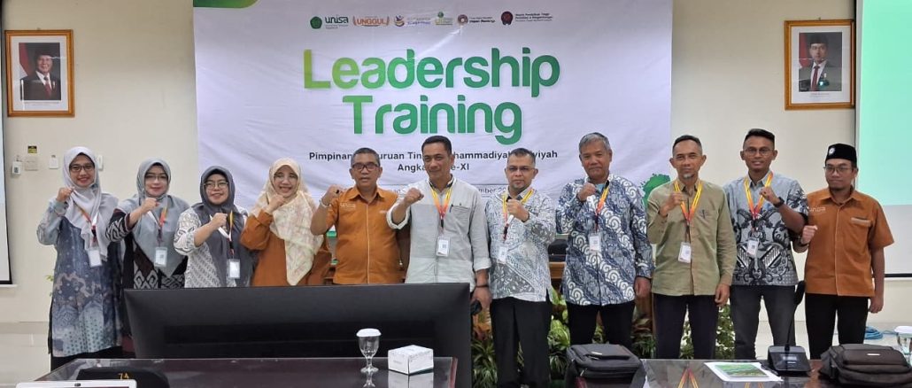 Unisa Yogyakarta Sampaikan Strategi Pengembangan Kampus pada Peserta Leadership Training XI PTMA