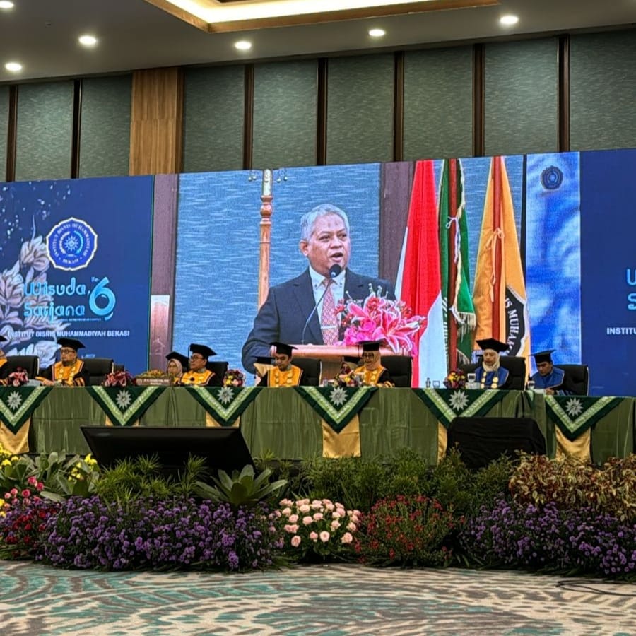 Sambutan Sekretaris Majelis Diktilitbang PP Muhammadiyah, Ahmad Muttaqin (30/12/2025).