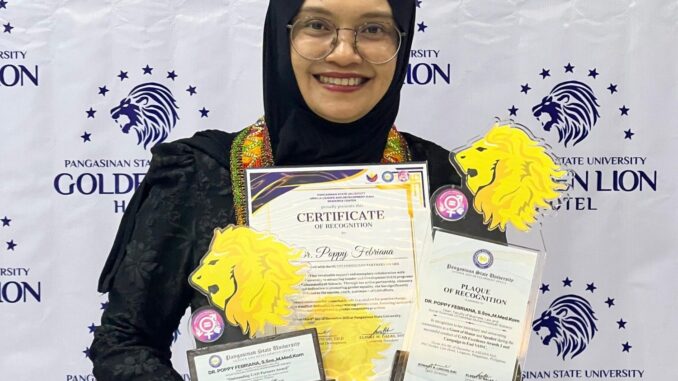 Aktif Mengarusutamakan Gender, Dekan FBHIS Umsida Raih Penghargaan Internasional dari Filipina