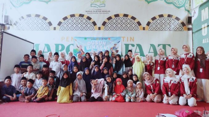 BEM FEISHum Unisa Yogyakarta Tanamkan Budaya Literasi melalui Program Bina Desa di Bantul