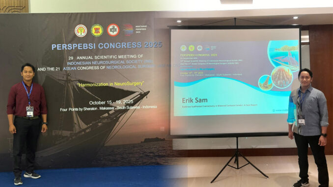 Dosen FKIK UM Kendari Paparkan Inovasi Penanganan Trauma Kepala di Forum INS – ASEAN CSN 2025