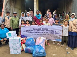 FT Unmuha Perkuat Aksi Kemanusiaan untuk Korban Banjir Pidie Jaya