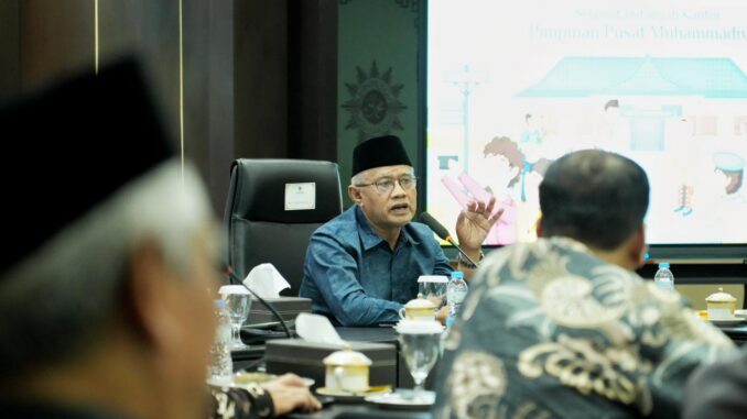 Haedar Nashir Dorong Sinergi PTMA Untuk Perkuat Respons Muhammadiyah untuk Aceh–Sumatera