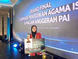 Mahasiswi PAI UMY Juara 1 Olimpiade PAI Tingkat Nasional 2025