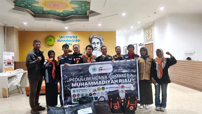 Tim Relawan Umri yang diberangkatakan ke Aceh dan Sumatra