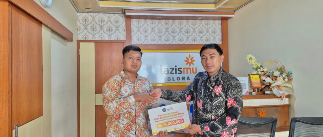 STKIP Muhammadiyah Blora Salurkan Donasi untuk Korban Bencana Aceh, Sumbar, dan Sumut melalui Lazismu