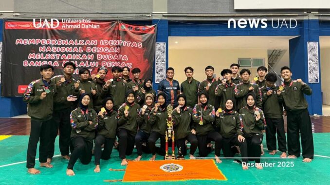 Tapak Suci UAD Tegaskan Dominasi, Sabet Gelar Kontingen Terbaik UIKA Championship 2025