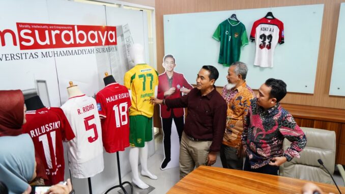 UMSURA Lelang Jersey Atlet Nasional, Hasilnya untuk Penyintas Bencana Aceh–Sumatera