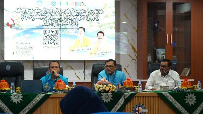 Unismuh Makassar Perkuat Riset dan Pengabdian Berdampak Lewat Klinik Proposal PKM