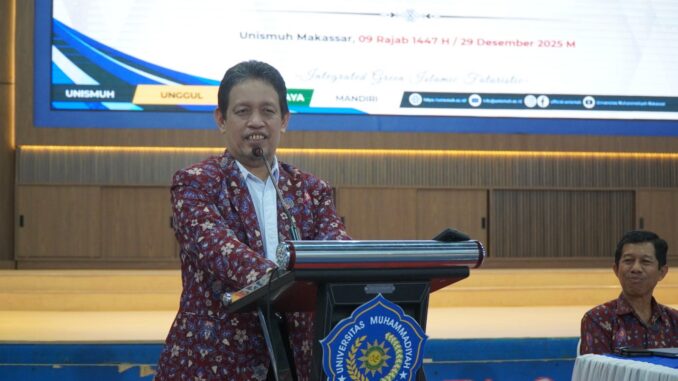 Unismuh Makassar Perkuat Tata Kelola Kampus lewat Bimtek Manajemen Risiko