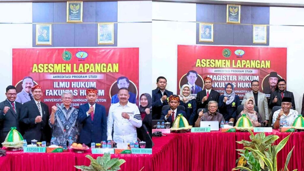 akreditasi hukum um buton
