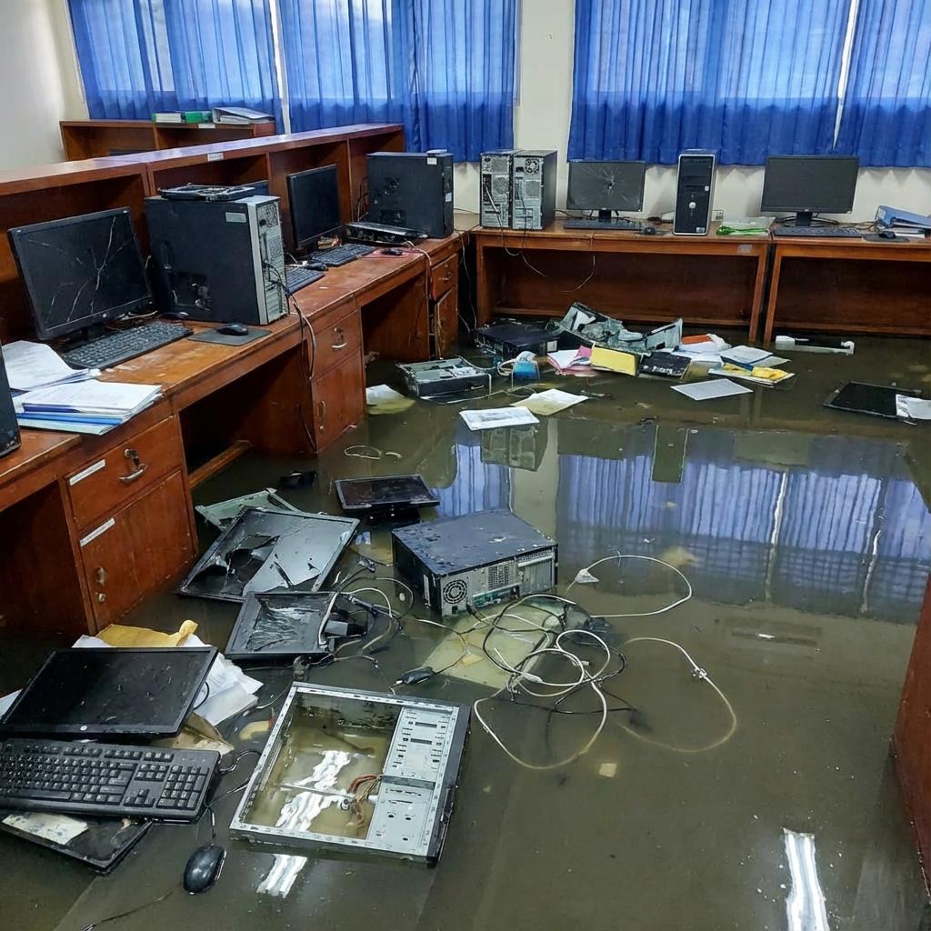 dokumentasi kampus ummah pasca banjir 2