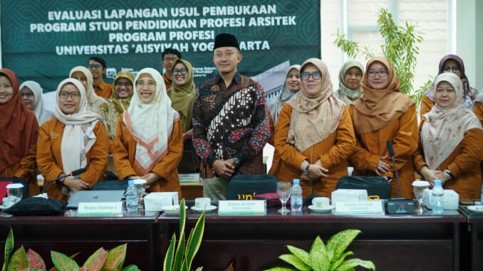Selangkah Lagi, UNISA Yogyakarta Siap Buka Program Profesi Arsitek Berbasis Kesehatan