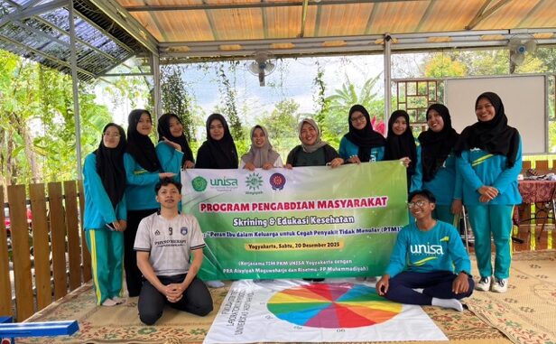 UNISA Yogyakarta Gerakkan “Ibu Tangguh” Hadapi Darurat Diabetes dan Kanker di DIY