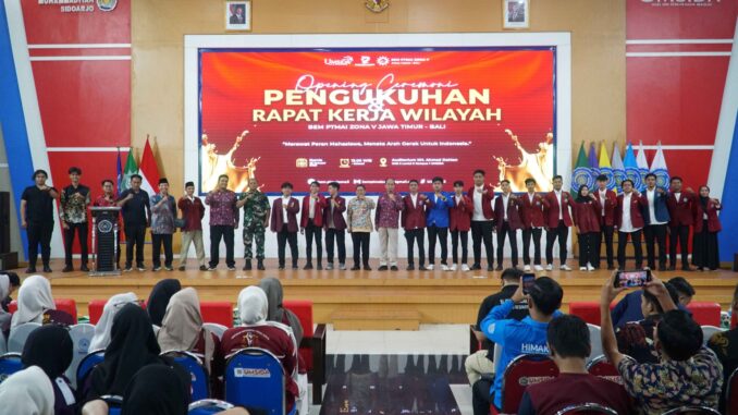 BEM PTMAI Zona V Jatim–Bali Gelar Pengukuhan dan Rakerwil di Umsida