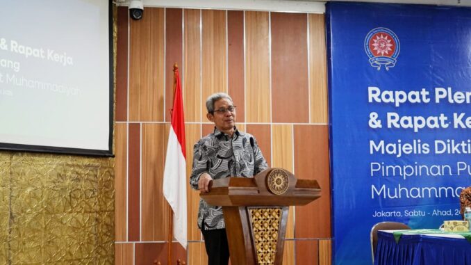 Irwan Akib PTMA Perlu Miliki Pusat Kajian Strategis untuk Dukung Program Persyarikatan
