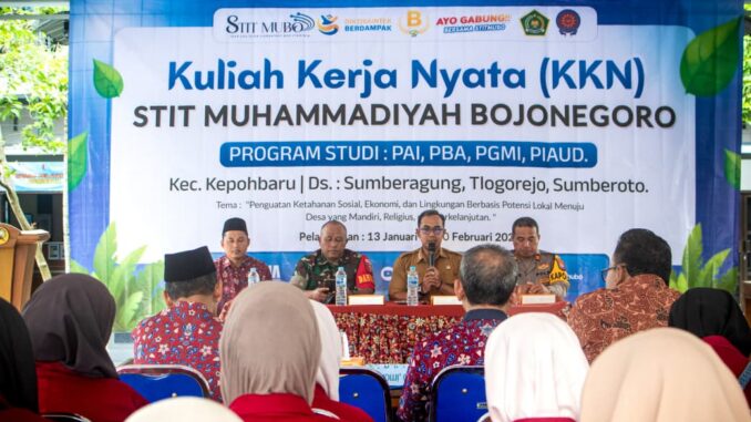 KKN 2026 STIT Muhammadiyah Bojonegoro Laboratorium Sosial Pengabdian Berbasis Ilmu dan Nilai Keislaman