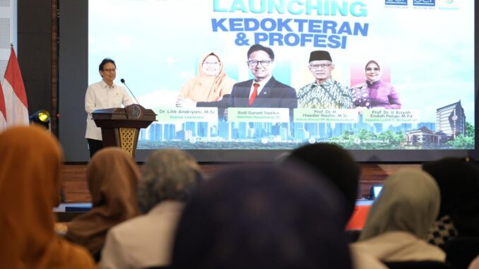 Menkes RI Apresiasi Relawan Muhammadiyah, Berperan Strategis dalam Kebencanaan dan Pendidikan Dokter