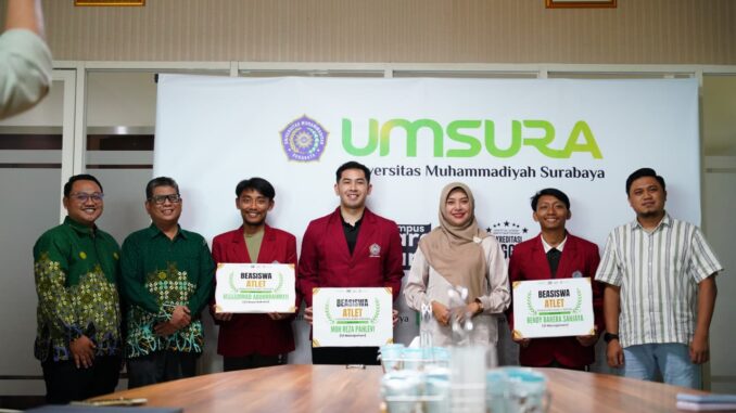 Pebulutangkis dan Atlet Balap Sepeda Nasional Resmi Jadi Mahasiswa UMSURA