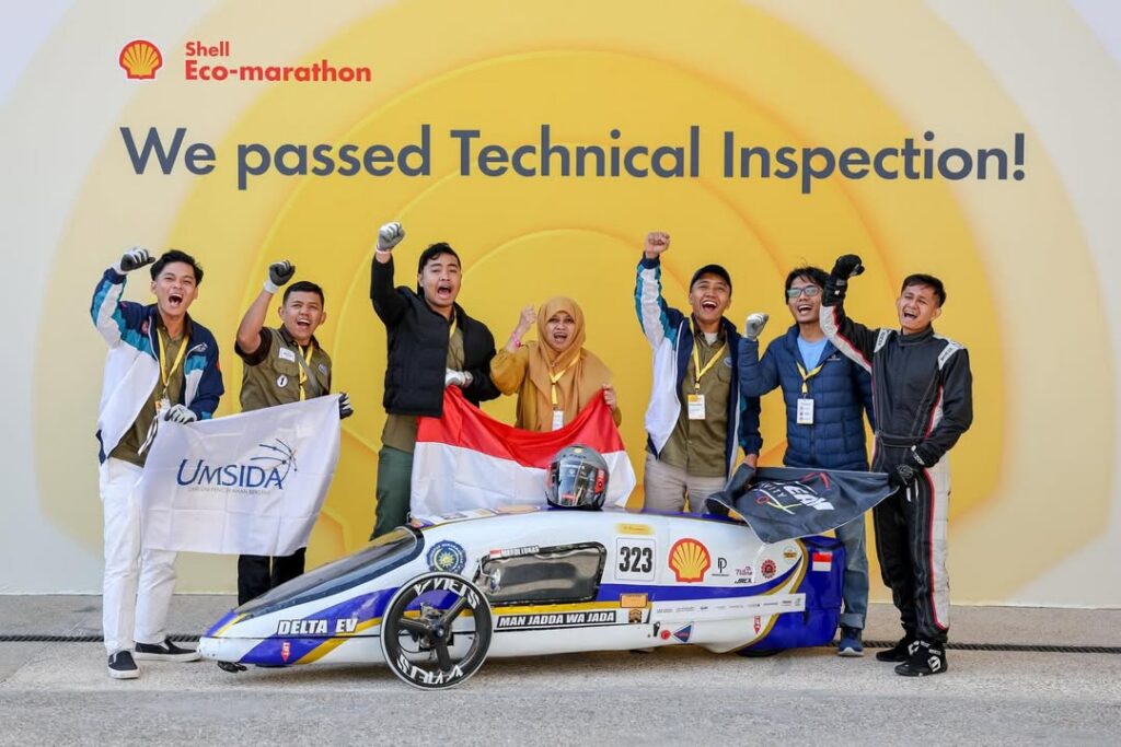 Tim Innovative Mechanical and Electrical Engineering (IMEI) dari UMSIDA meraih Juara I kategori Prototype Battery Electric