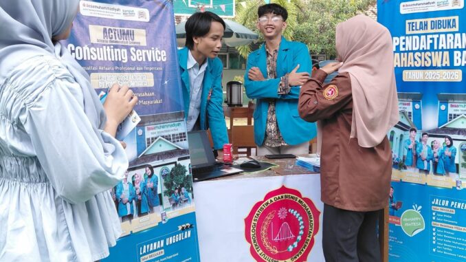 Tim PMB ITESA Muhammadiyah Semarang Ramaikan Edu Expo MAN Batang 2026
