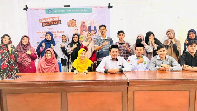 UIAD Sinjai Gelar Talk Show, Tekankan Pentingnya Kesadaran Diri dan Kesehatan Batin Mahasiswa