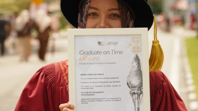 Dosen Psikologi UNISA Yogyakarta Raih Doktoral di Malaysia, Dipercaya Jadi Duta Mahasiswa UKM