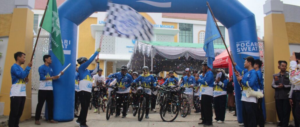 Dipimpin Bupati Madiun, Ribuan Peserta Meriahkan UMMAD EduRide Kick Off PMB 2026