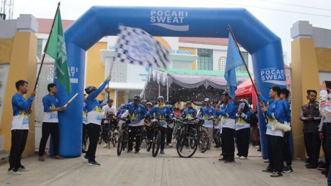 Dipimpin Bupati Madiun, Ribuan Peserta Meriahkan UMMAD EduRide Kick Off PMB 2026