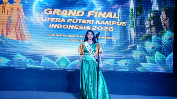 Mahasiswi Katolik UMMAD Raih Best Outfit di Putra Putri Kampus Indonesia 2026