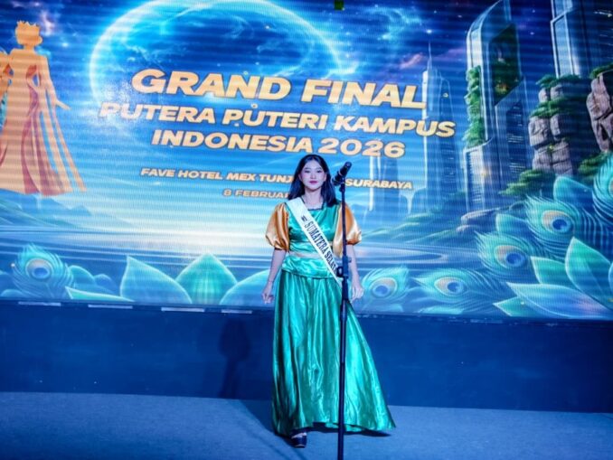 Mahasiswi Katolik UMMAD Raih Best Outfit di Putra Putri Kampus Indonesia 2026