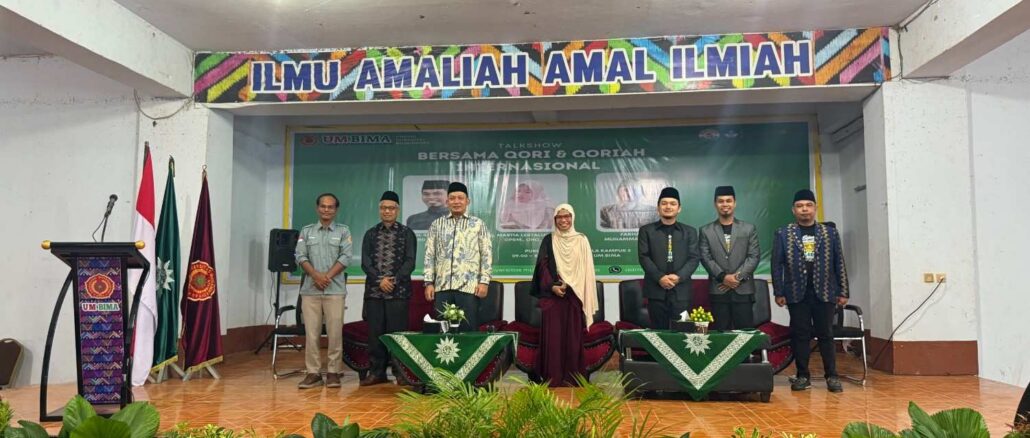 UM Bima Gelar Talkshow Qori dan Qoriah Internasional, Perkuat Spirit Generasi Qur’ani